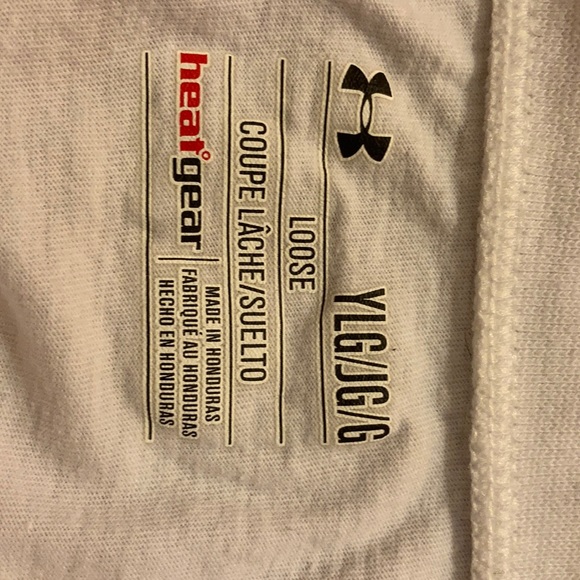 White Under Armor T-Shirt - Picture 4 of 4